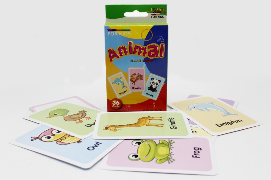 Animal Flash Cards (F-054)